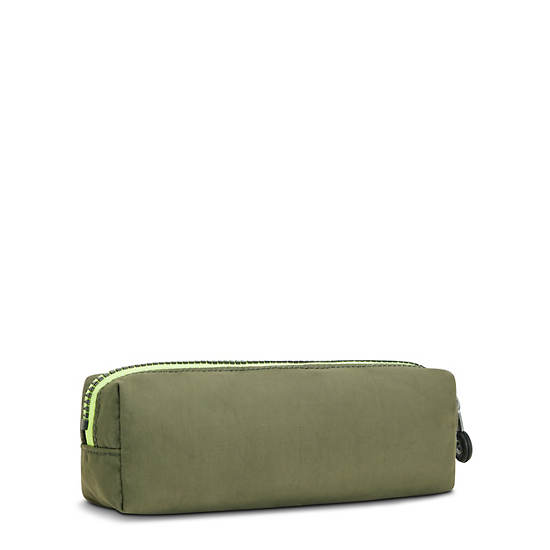 Kipling Boran Pencil Case Bags Strong Moss | CA 2046YX